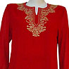 Blood Red Laser Kurti