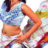 Saree in Chiffon Chocolate