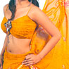 Saree in Chiffom Sweet Honey