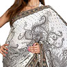 Designer Georgette Saree with Foil Embroidery