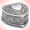 Vintage Style Metal Jewelry Box